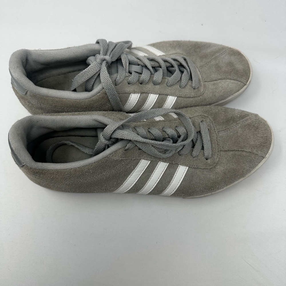 Adidas Gray Suede sneakers size 8.5